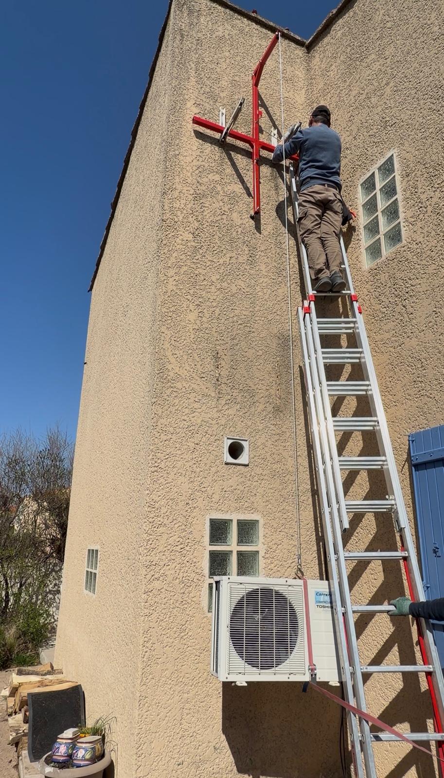 Lève-groupe EDOLIFT — outil professionnel de levage pour climatisation